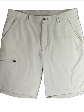 Greg Norman Collection Men’s Beige Performance Cargo Shorts Size 32